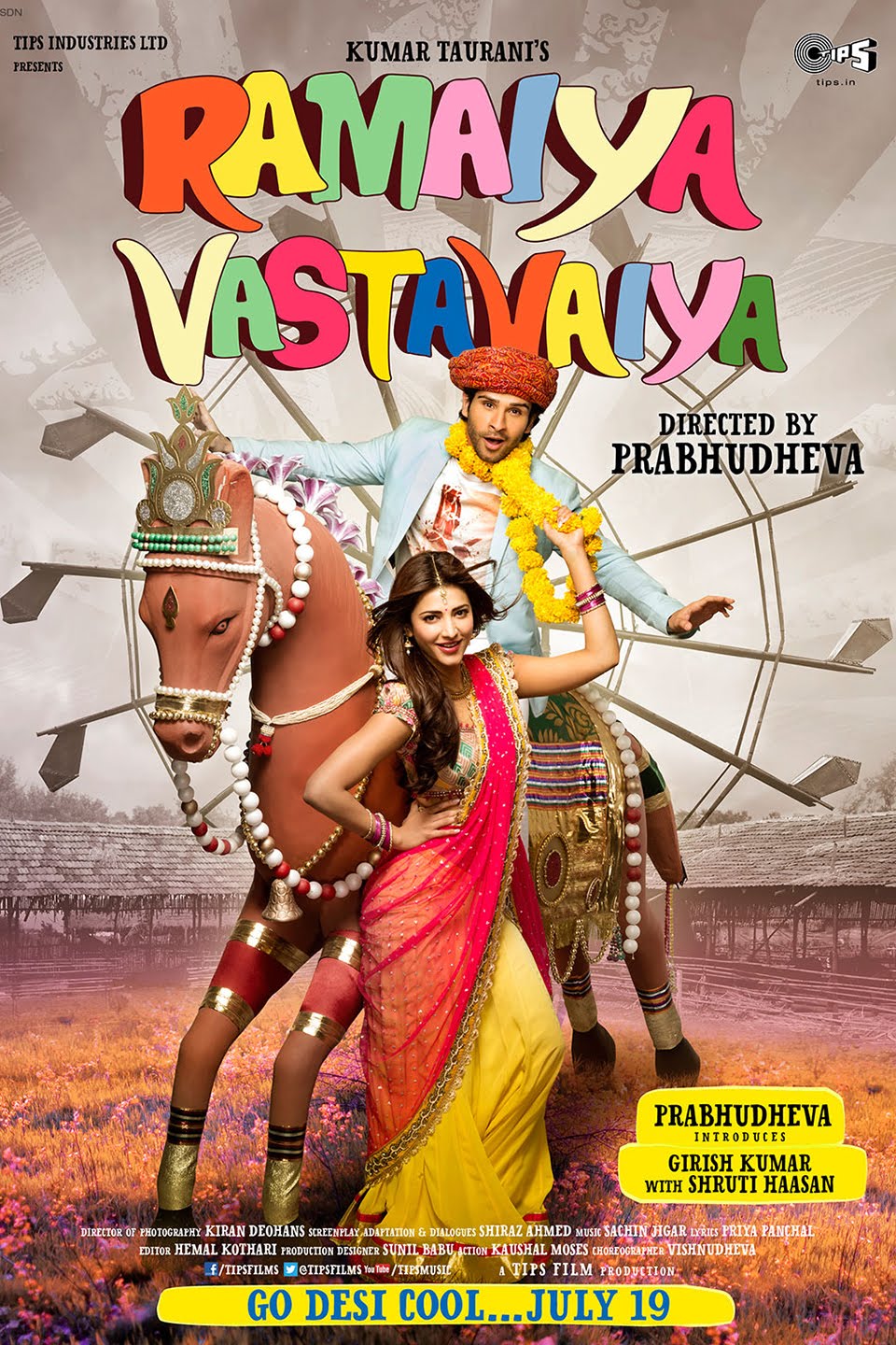 Ramaiya Vastavaiya Full movies download, Full movies