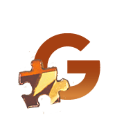 Illustration of the Google G with a puzzle piece 
