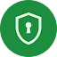 Enhanced security green logo