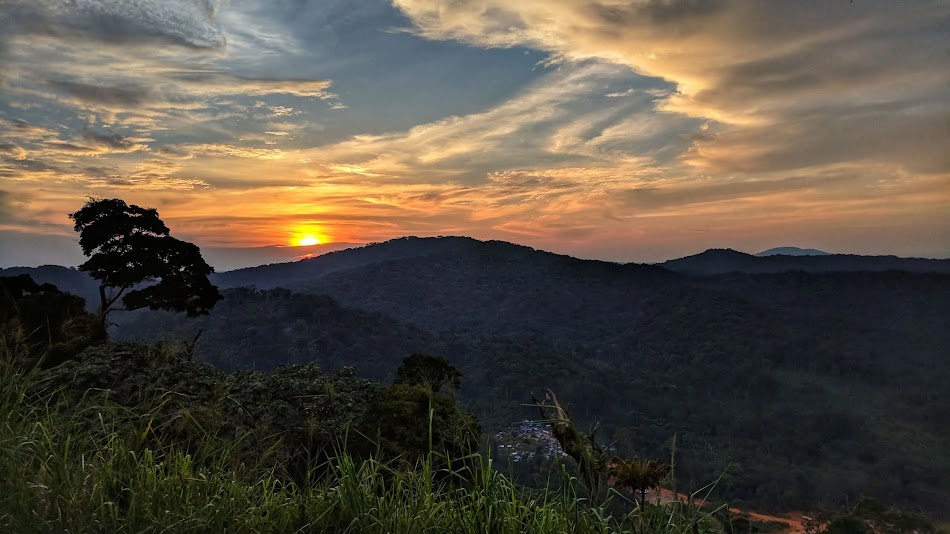 Congo sunset