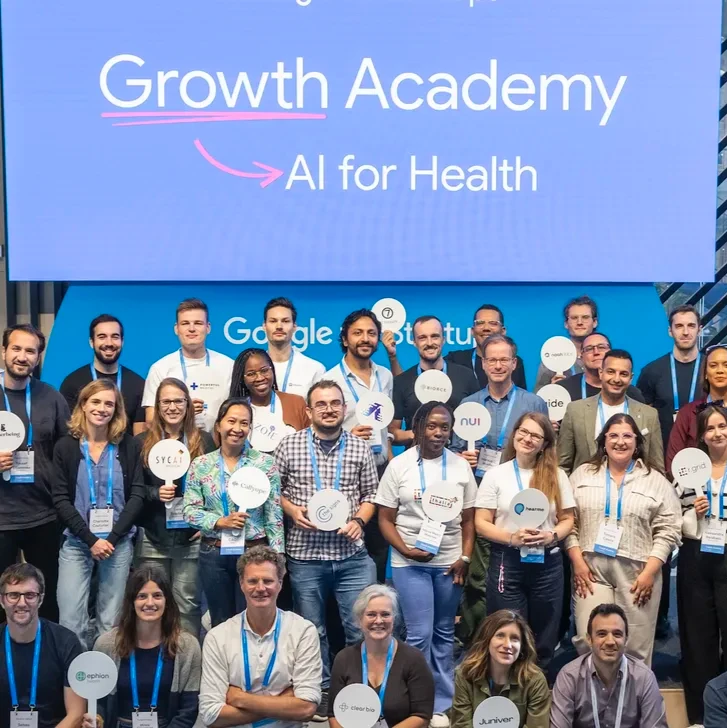 A photograph of the AI for Health Growth Academy cohort