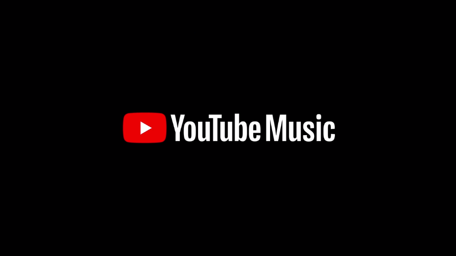 white youtube logo with red button on a black background