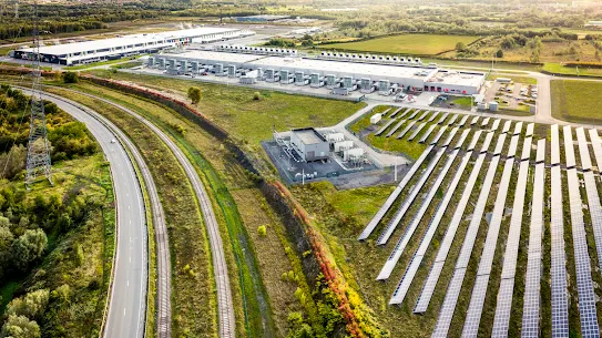 St. Ghislain solar field