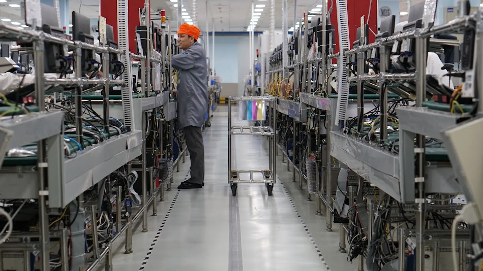 Μια ματιά σε ένα από τα εργοστάσια προμηθευτών μας στην Κίνα