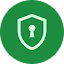 Enhanced security green logo