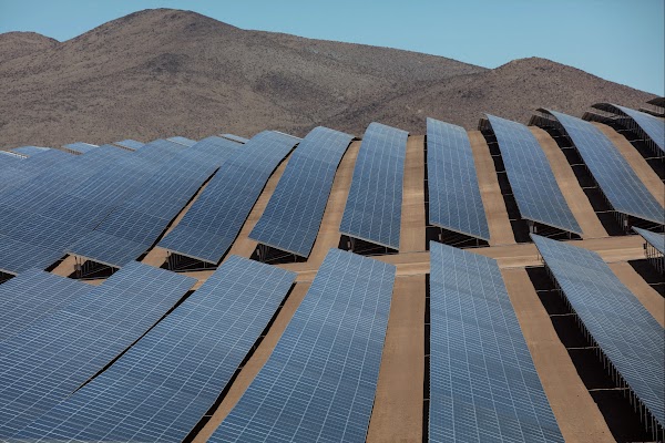 El Romero solar farm in Chile (80 MW for Google)