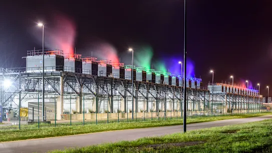 St. Ghislain cooling towers