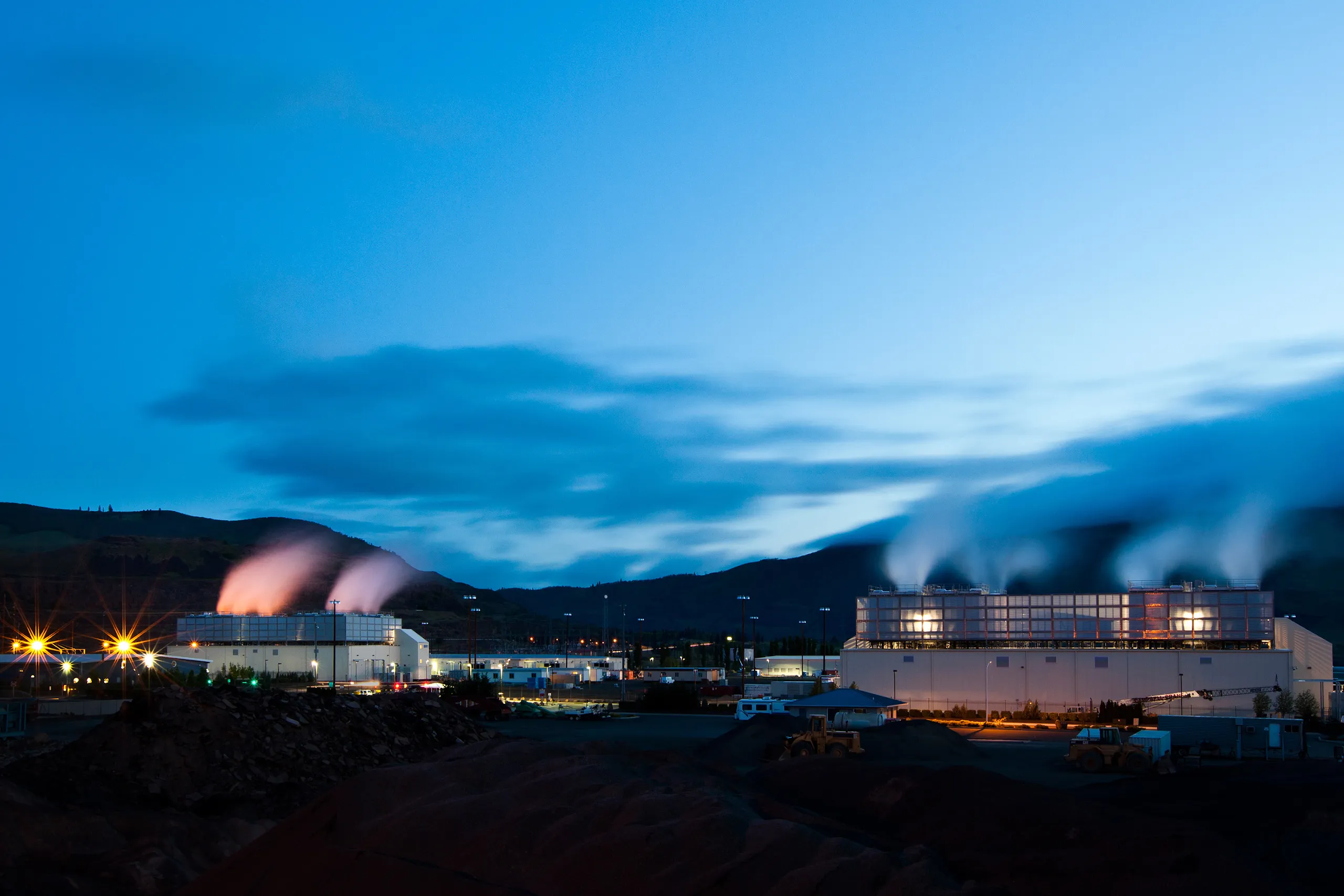 The Dalles cooling towers