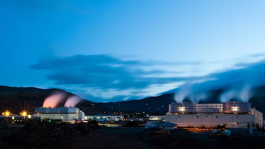 The Dalles cooling towers