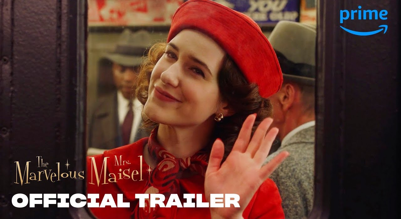 A video preview screen shows a scene from The Marvelous Mrs. Maisel Season 5