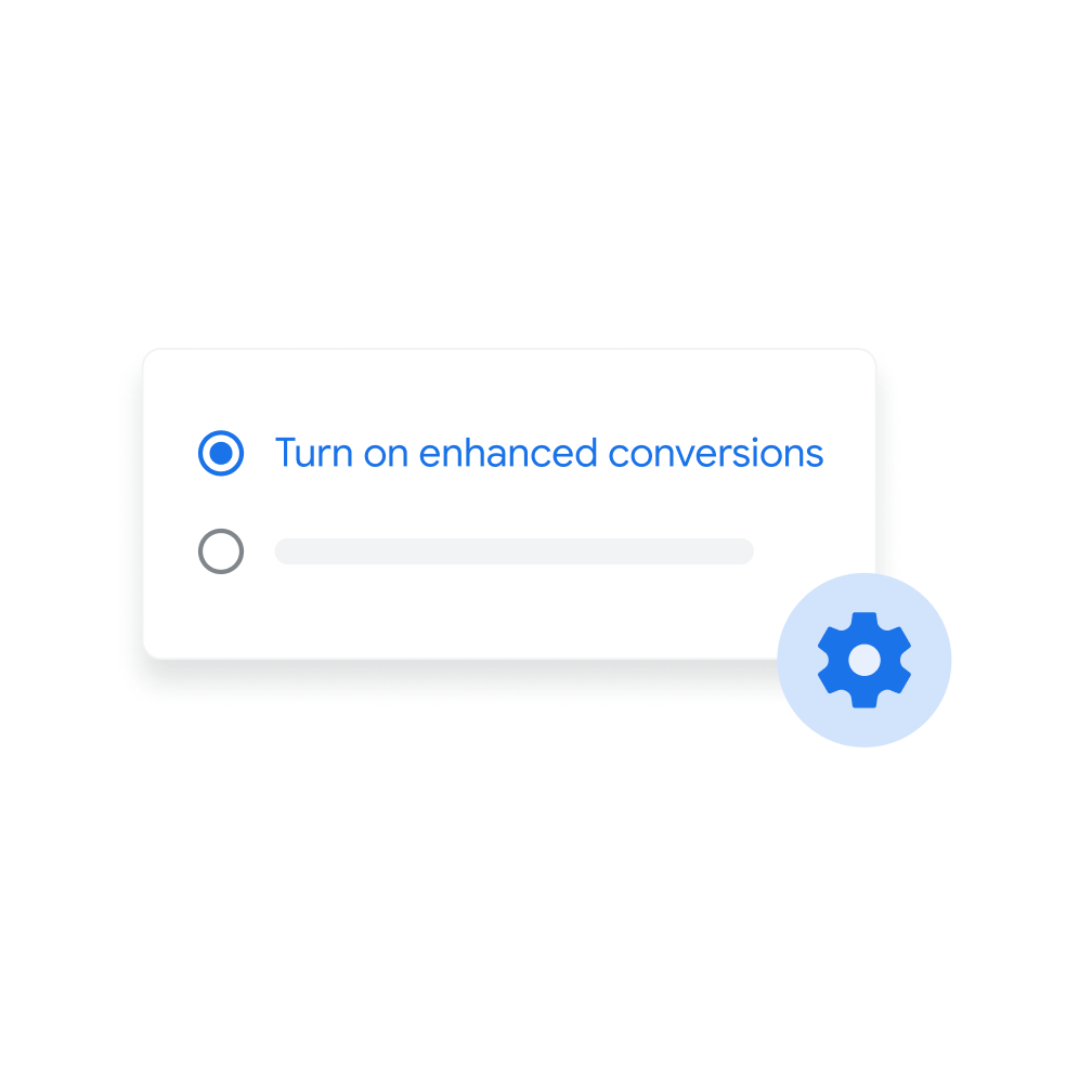 UI showing option to engage enhanced