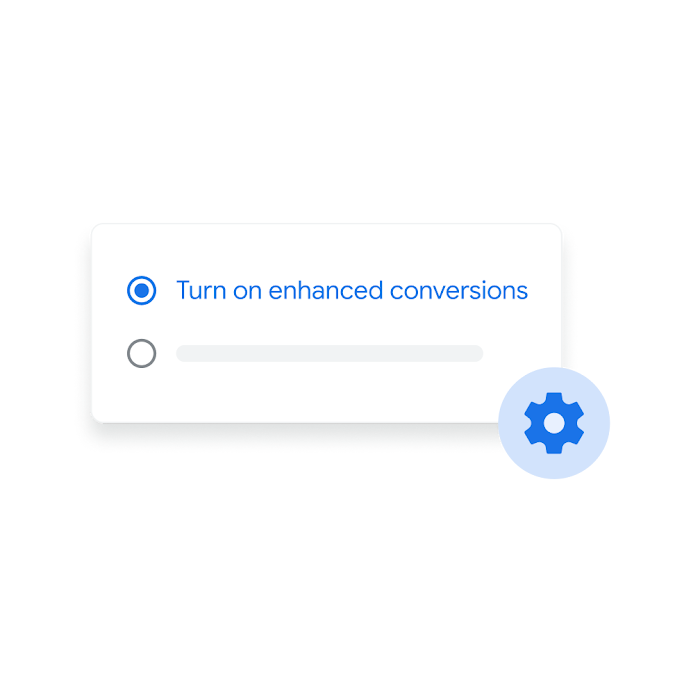 UI showing option to engage enhanced