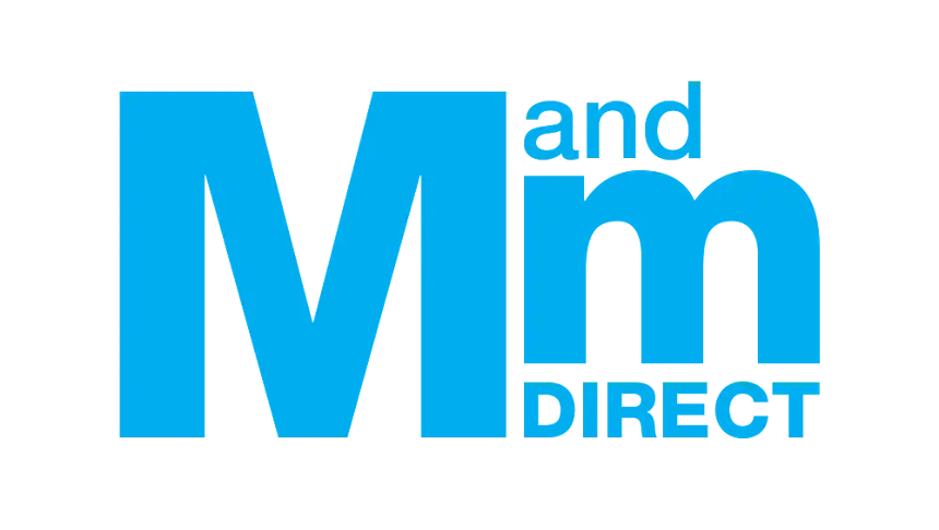 M and m Direct logo