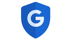 The blue Google Safety Center shield.