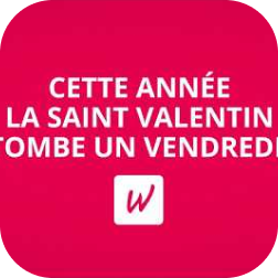 We see the preview image for the Weekendesk France Desktop Valentine video. 