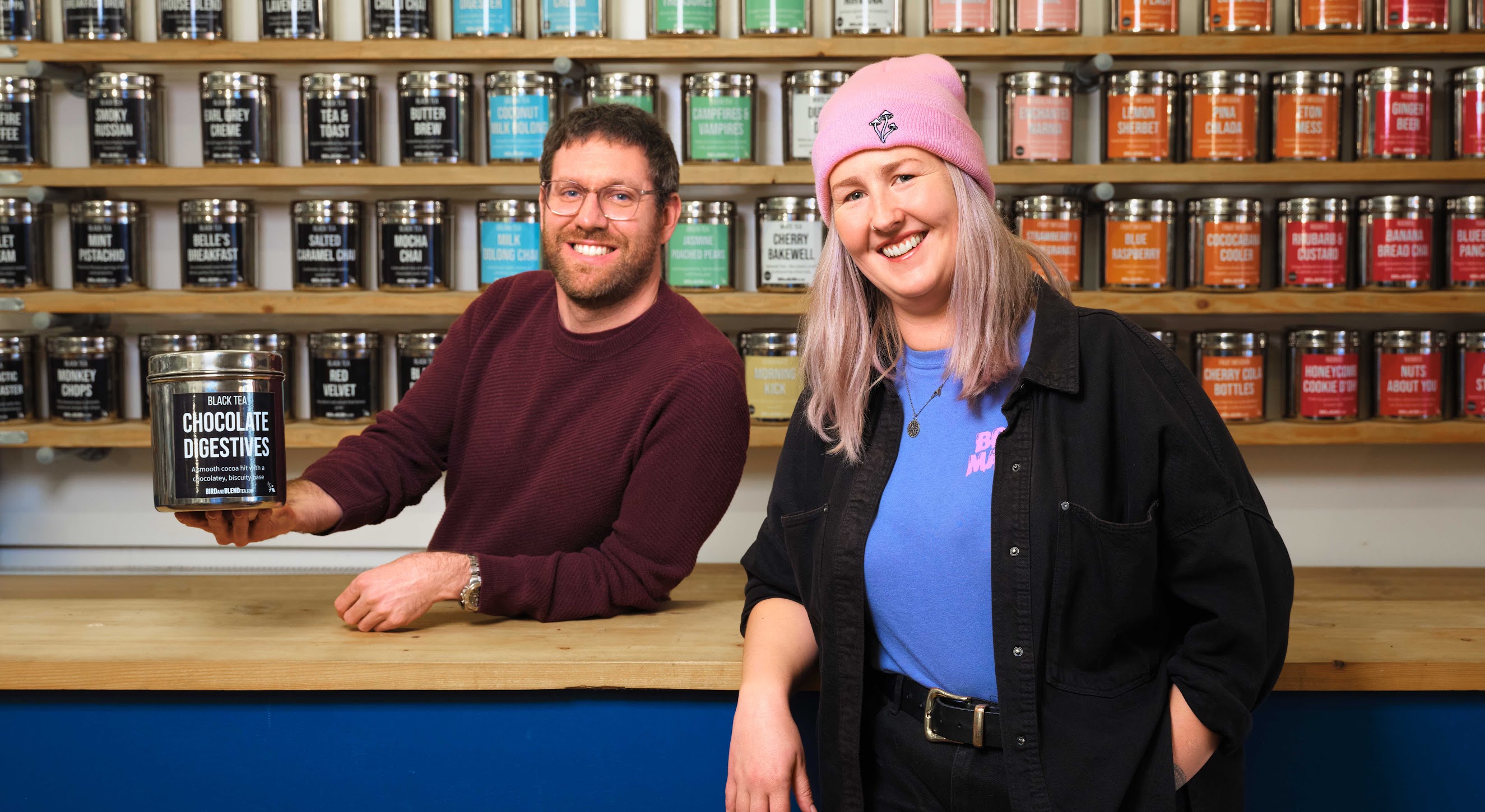 Bird and Blend Tea Co. founders