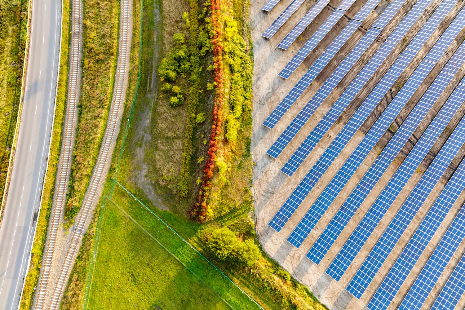 St. Ghislain solar field