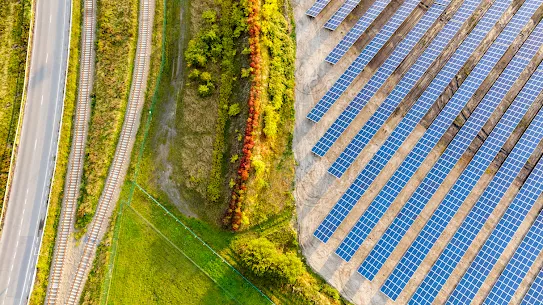 St. Ghislain solar field