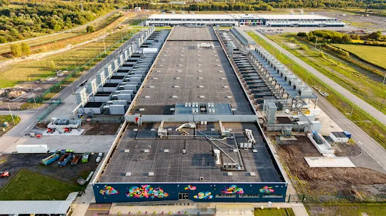 St. Ghislain data center exterior