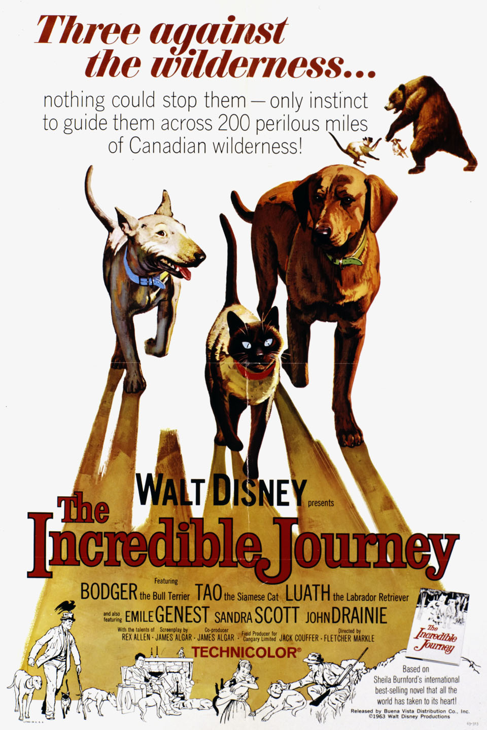 The Incredible Journey Film Alchetron The Free Social Encyclopedia